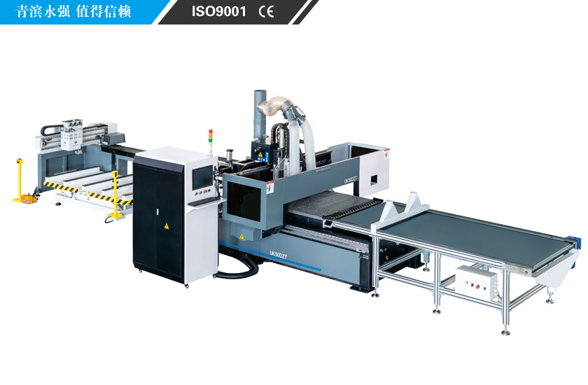 UK50DZT數(shù)控開(kāi)料機(jī)加工生產(chǎn)線(xiàn)